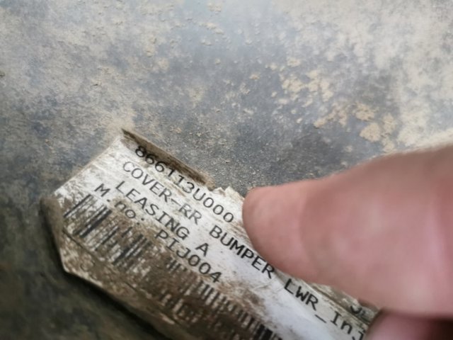 HYUNDAI 866113U000 Бампер задний в наличии Черновцы