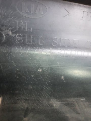877703E000XX HYUNDAI Накладка (молдинг) порога наружная передняя левая купить в Днепр