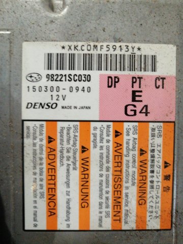 98221SC030 Модуль-процессор управления подушкой безопасности (ЭБУ AIRBAG) купить Каменское
