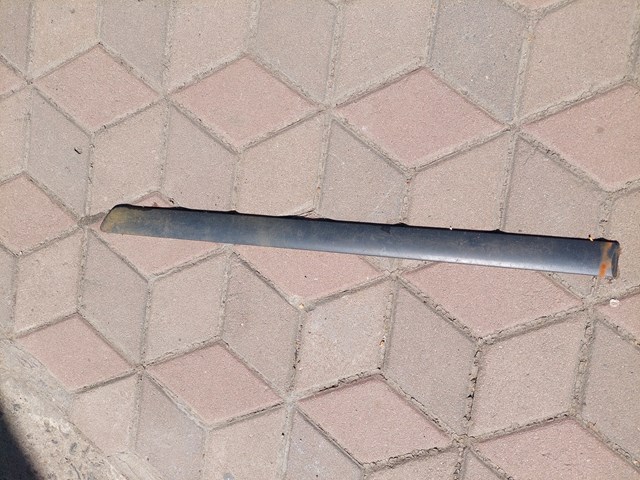 Молдинг задней левой двери 1Z0853753D VAG