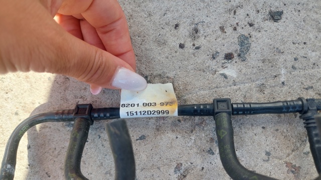 8201003973 NISSAN Трубка топливная, обратная от форсунок купить в Тернополь
