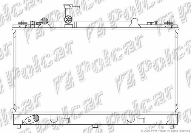 Радиатор 4519083 POLCAR