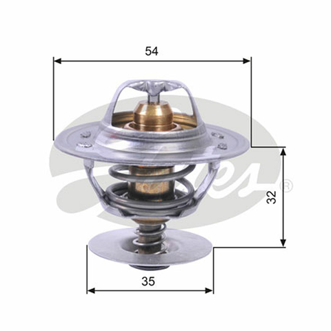 Термостат в корпусе Volvo 850