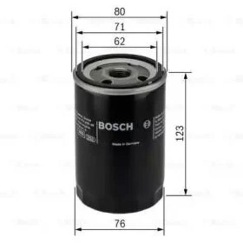 Масляный фильтр двигателя 0451103213 BOSCH