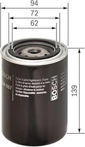 0451104067 BOSCH Масляный фильтр купить в Житомир
