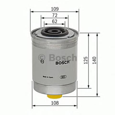 Фильтр топлива 1457434185 BOSCH