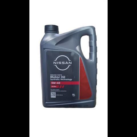 Масло моторное Nissan Motor Oil 5W-40 5л KE90090042 по цене от 1552.56 грн