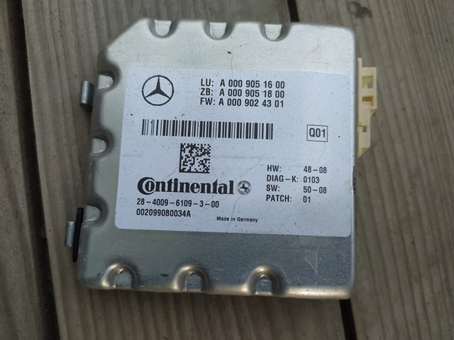 Блок управления камерой A0009051600 MERCEDES