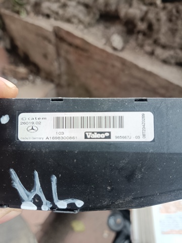 A1698300861 MERCEDES Электроподогреватель воздуха системы отопления салона купить в Винница