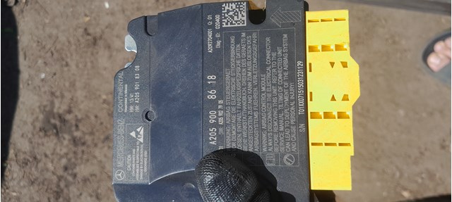 Модуль-процессор управления подушкой безопасности A2059008618 MERCEDES