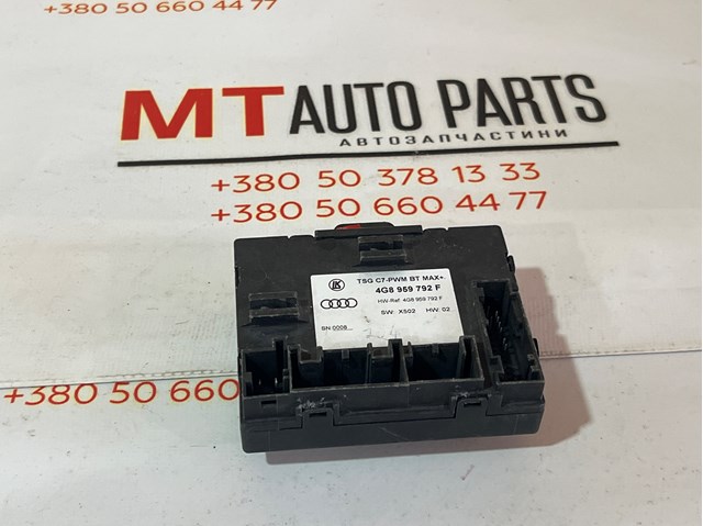 Блок комфорта передней двери 4G8959792F VAG
