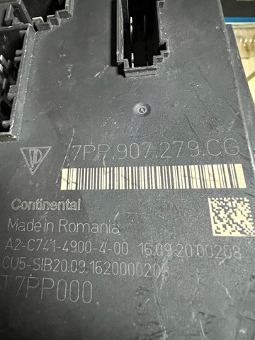 PORSCHE 7PP907279CG Блок комфорта в наличии Каменское