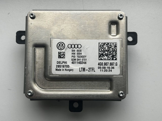 Модуль управления (ЭБУ) светом фар 4G0907697G DELPHI