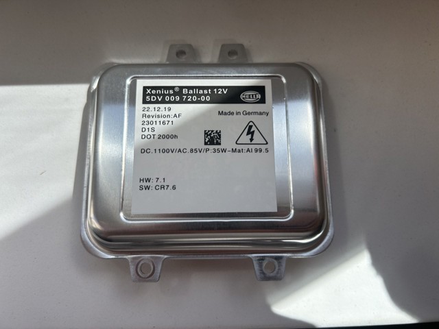 Блок розжига, ксенон 5DV009720001 OPEL