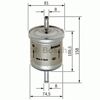 Фильтр-отстойник топлива грубой очистки 0450905030 BOSCH