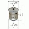 Фильтр-отстойник топлива грубой очистки 0450905316 BOSCH