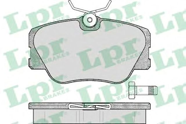 Колодки тормозные 05P280 LPR