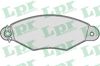 Колодки передние 05P661 LPR