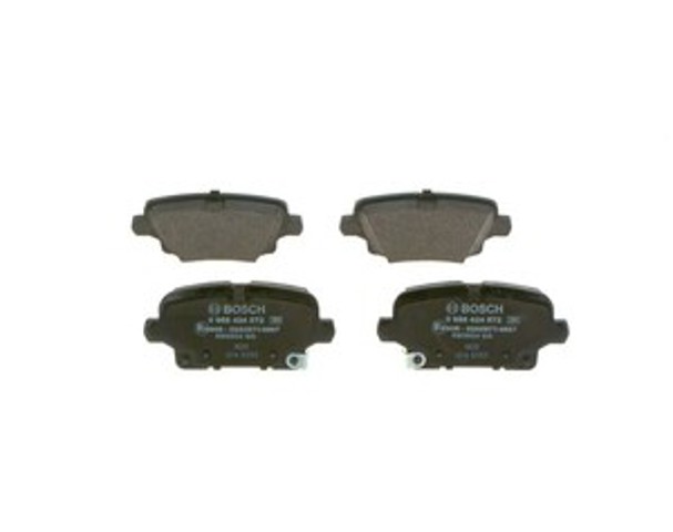 Колодки на тормоз задний дисковый 0986424872 BOSCH
