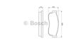 Передние тормозные колодки 0986469580 BOSCH