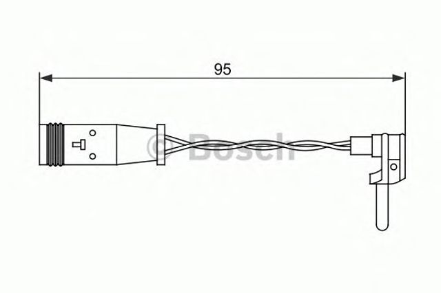BOSCH 1987473070 Датчик износа тормозных колодок задний в наличии Павлоград
