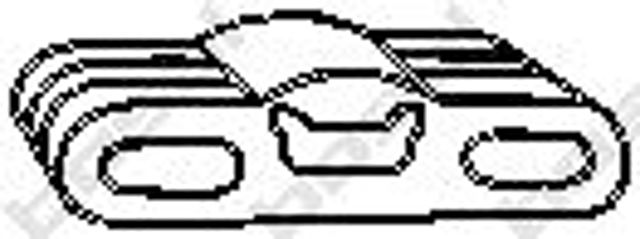 Подушки глушителя 255911 BOSAL