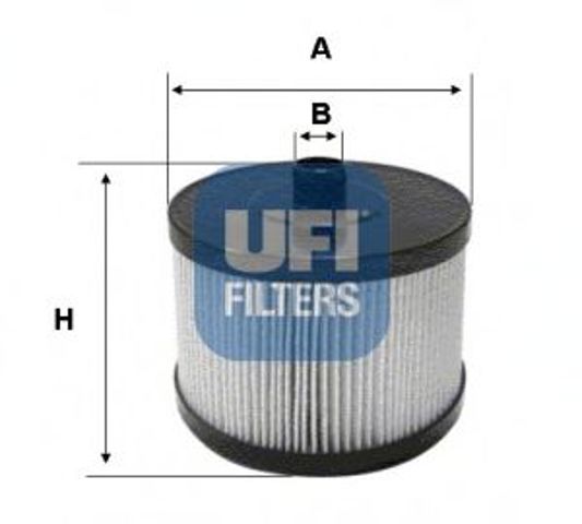UFI 2602200 Топливный фильтр в наличии Львов