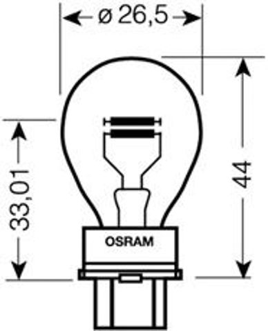 3157 OSRAM Лампочка купить в Ужгород