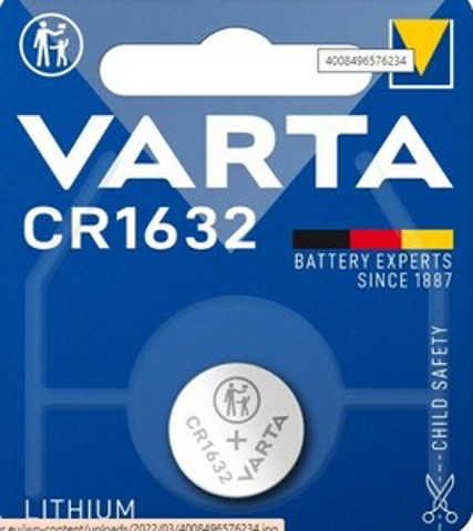 Батарейка брелка CR1632 VARTA