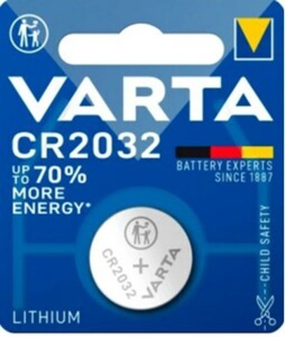 Батарейка брелка CR2032 VARTA