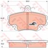 Передние тормозные колодки GDB1332 TRW