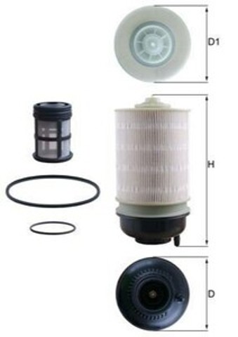 MAHLE KX581KIT Топливный фильтр в наличии Черновцы