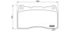 Колодки тормозные дисковые комплект P59079 BREMBO