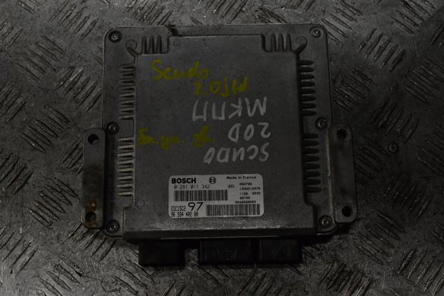 Компьютер двигателя 0281011342 FIAT
