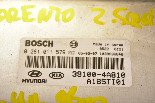 HYUNDAI 0281011579 Блок управления двигателем в наличии Ирпень
