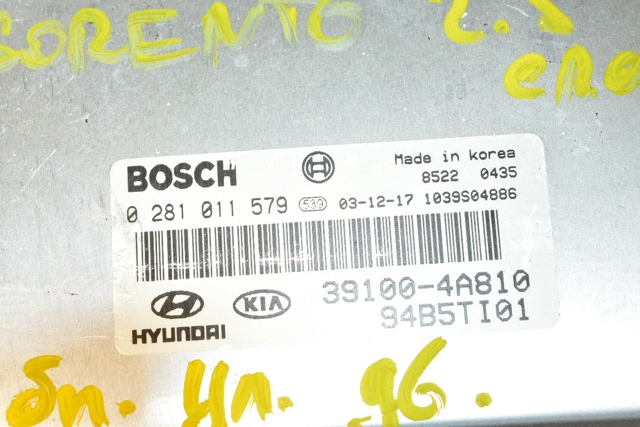 HYUNDAI 0281011579 Модуль управления (ЭБУ) двигателем в наличии Ирпень