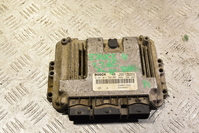 ЭБУ двигателем 0281011724 RENAULT
