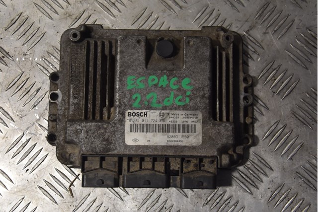 RENAULT 0281011724 Блок управления двигателем в наличии Николаев