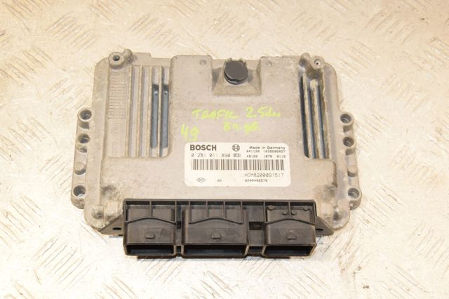 Электронный блок управления двигателем 0281011890 RENAULT