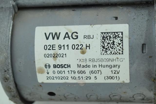 VAG 02E911022H Стартер в наличии Киев