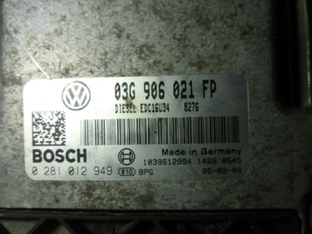 Модуль управления двигателем 03G906021FP VAG