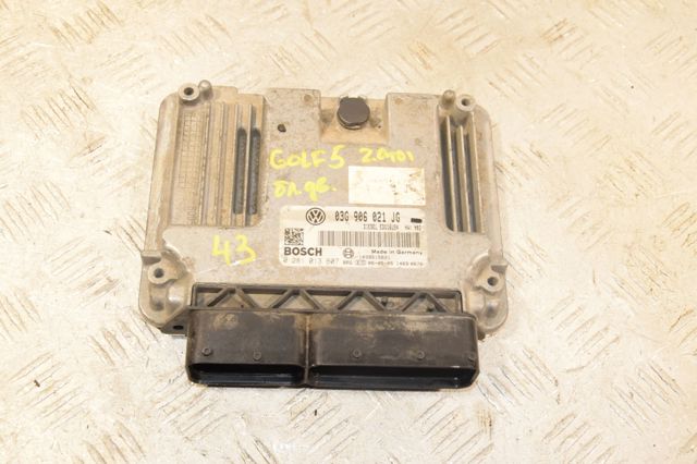 Модуль управления двигателем 03G906021JG VAG