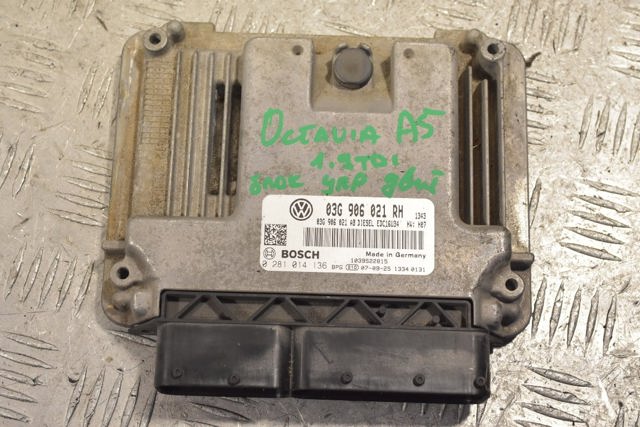 ЭБУ двигателем 03G906021RH VAG