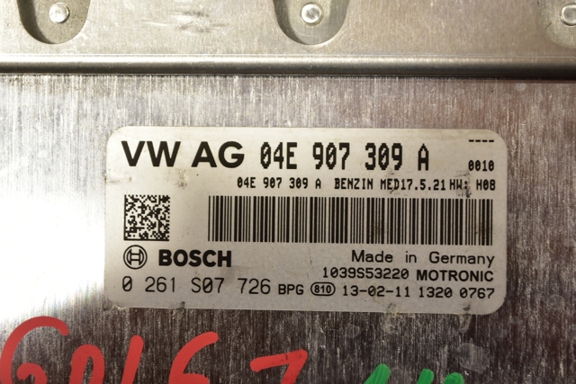 VAG 04E907309A Блок управления двигателем в наличии Полтава