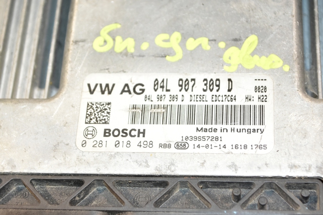 04L907309D VAG Модуль управления (ЭБУ) двигателем купить в Черкассы
