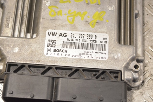 VAG 04L907309D Модуль управления (ЭБУ) двигателем в наличии Ирпень