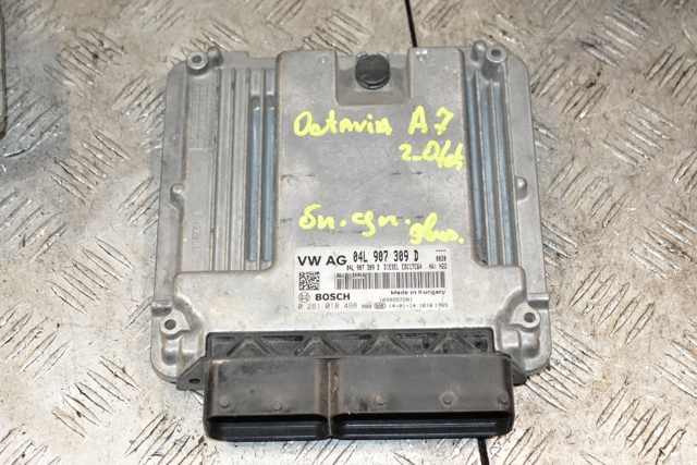 Модуль управления двигателем 04L907309D VAG
