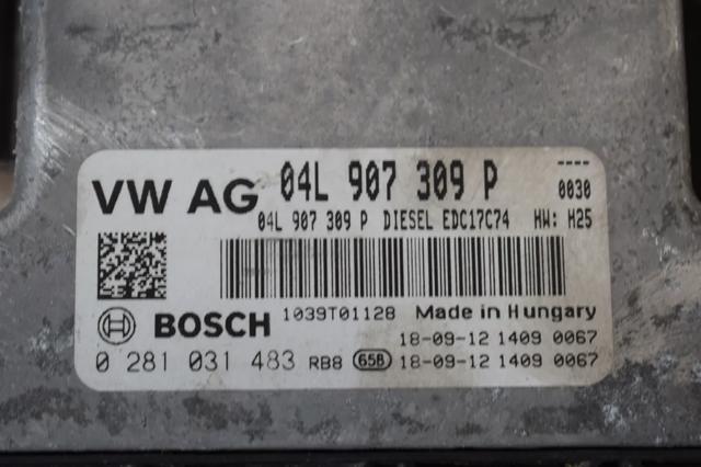 VAG 04L907309P Блок управления двигателем в наличии Винница
