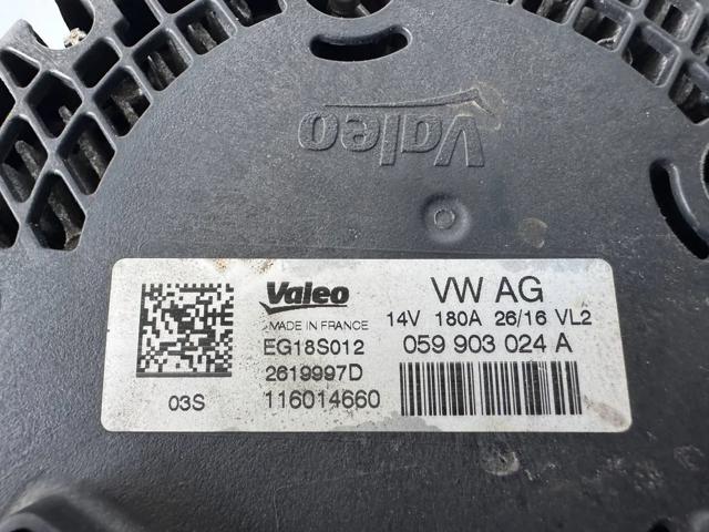 VAG 059903024A Генератор в наличии Житомир