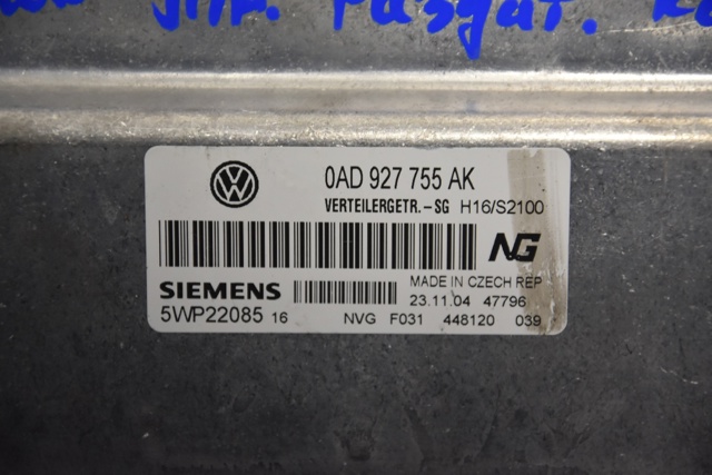 VAG 0AD927755AK в наличии Днепр